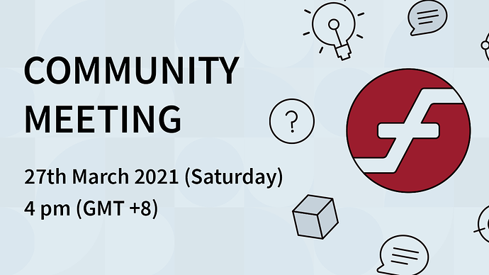 Community Meeting 27th March