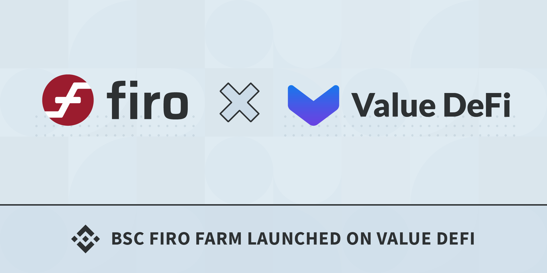 We have launched a liquidity mining farm for FIRO/BNB on ...